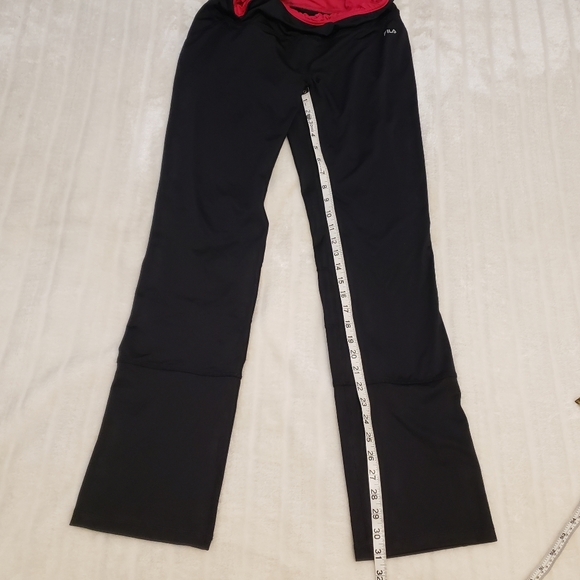 Fila Wide Straight Leg Yoga Track Pants - Picture 13 of 14
